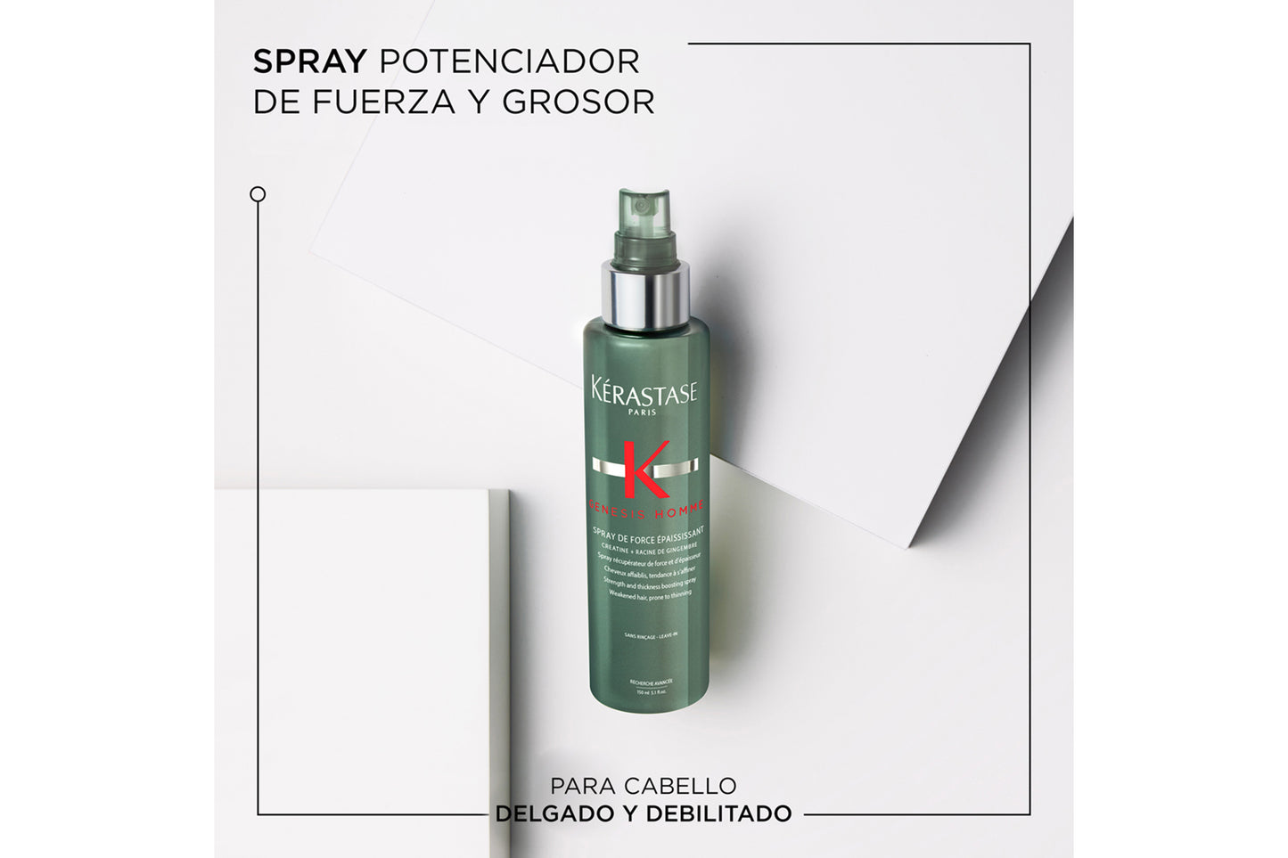 Spray De Force Épaississant